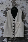 ARCHIVIO J.M.Ribot 24 Autumn and Winter Double-sided vest Italy Unisex AJM-GL01/NR/PL-0 Black
